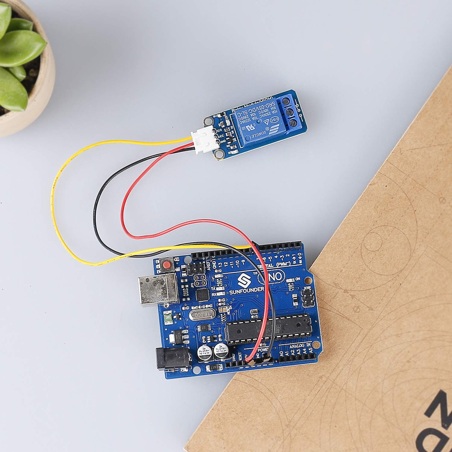 Amazon.com: SunFounder Relay Module Compatible with Arduino and